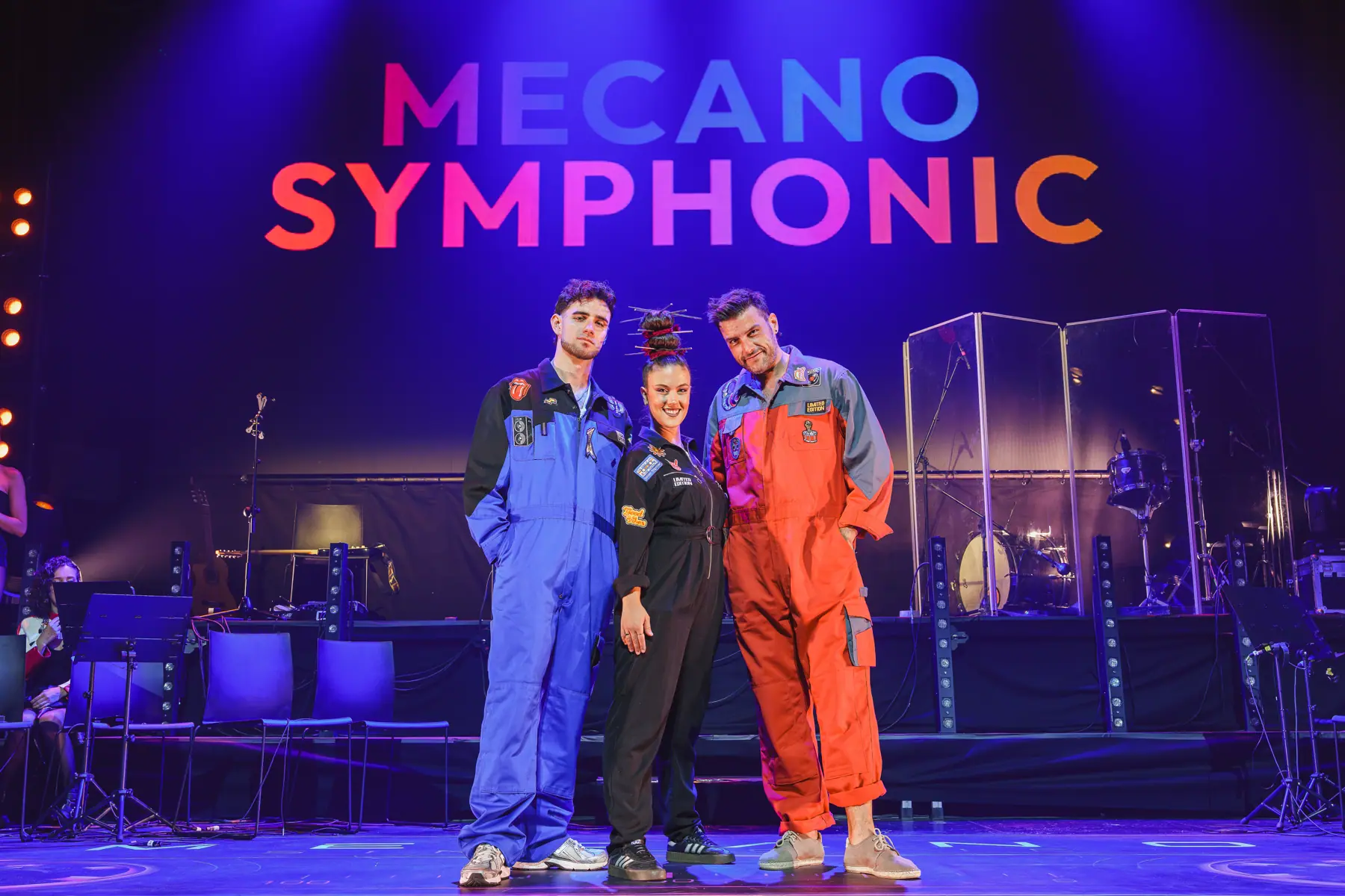 La banda de rock de Mecano Symphonic