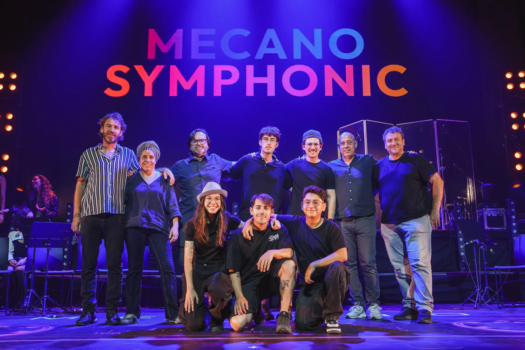 Equipo técnico de Mecano Symphonic