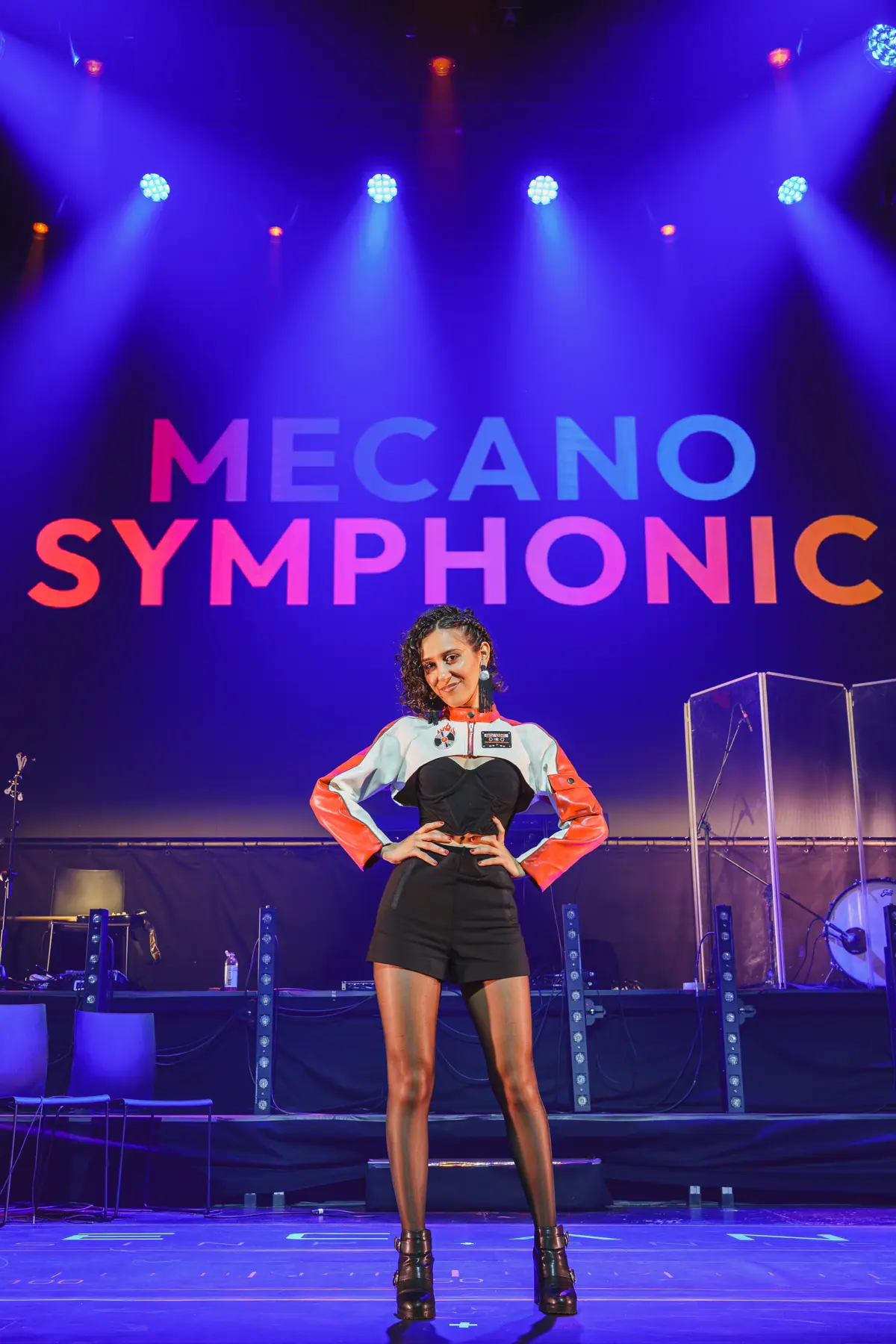 Alicia Sanro en escena